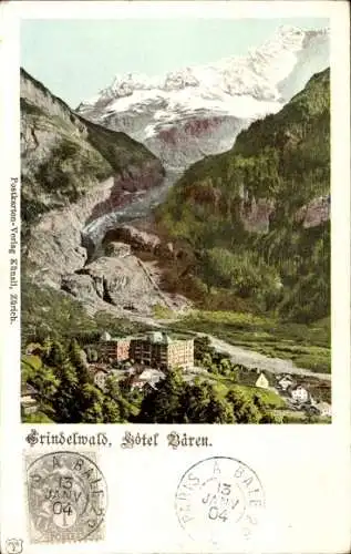 Ak Grindelwald Kanton Bern, Hotel Bären