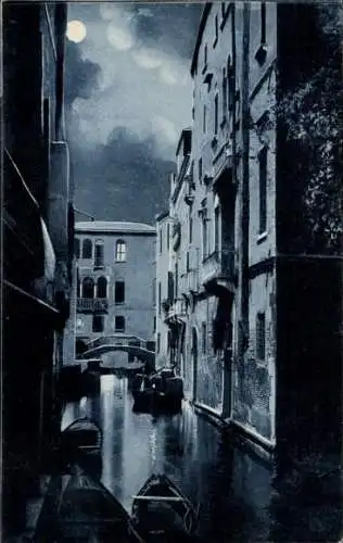 Künstler Ak Venezia Venedig Veneto, Rio della furatola