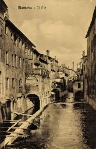 Ak Mantova Mantua Lombardia, Il Rio