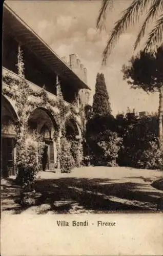 Ak Firenze Florenz Toscana, Villa Bondi