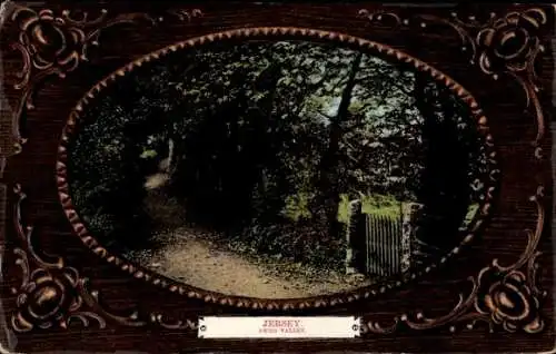 Passepartout Ak Kanalinsel Jersey, Swiss Valley