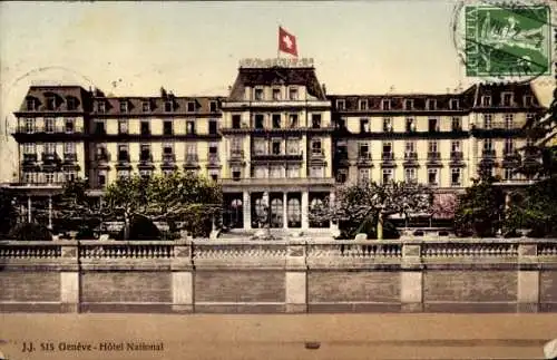 Ak Genf Genf Schweiz, Hôtel National
