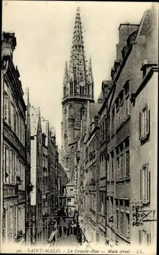 10 alte AK Saint Malo Ille de Vilaine Bretagne, verschiedene Ansichten