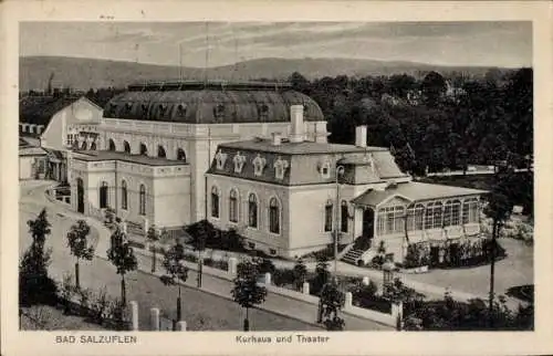 Ak Bad Salzuflen in Lippe, Kurhaus, Theater