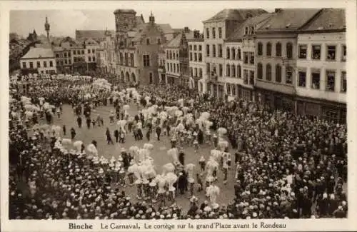 Ak Binche Wallonien Hennegau, Karneval