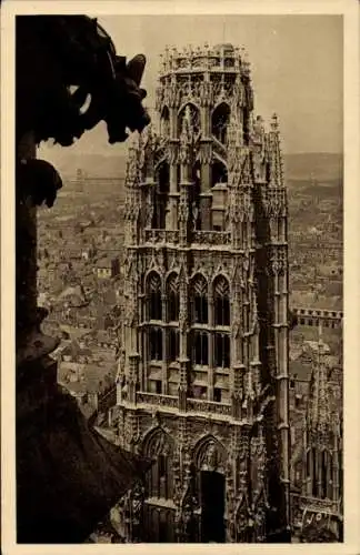 Ak Rouen Seine Maritime, La Tour du Beurre