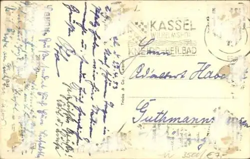 Ak Kassel in Hessen, Druselplatz mit Druselturm