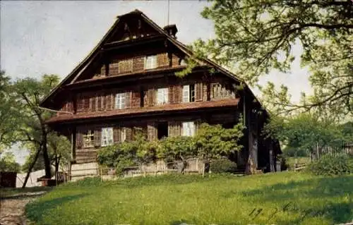 Ak Vierwaldstättersee Kanton Uri, Bauernhaus