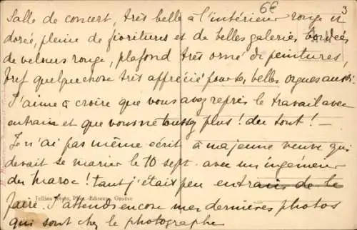 Ak Genève Genf Schweiz, Viktoriahalle