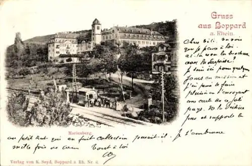 Ak Boppard am Rhein, Marienberg