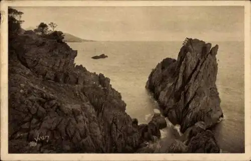 Ak Agay Saint Raphael Var, Corniche du Dramont