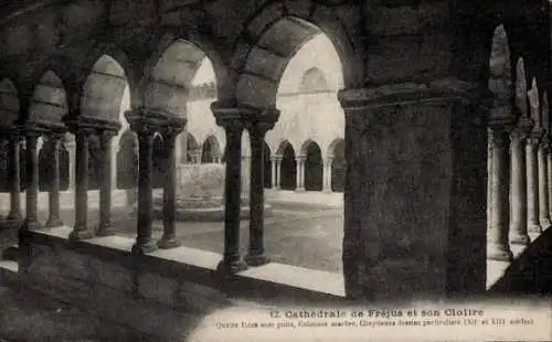 Ak Fréjus Var, Kathedrale