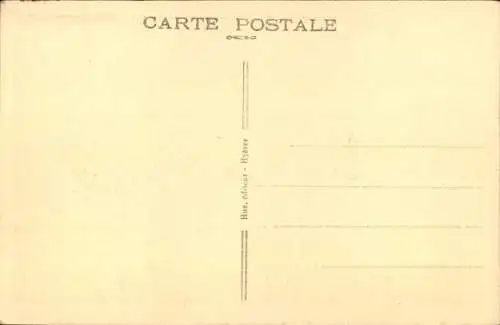 Ak Hyères Var, Une vue panoramique