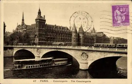 Ak Paris I Louvre, Conciergerie