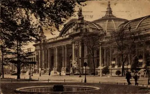 Ak Paris I Louvre, Grand Palais, 1900