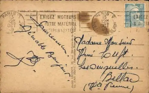 Ak Paris I Louvre, Grand Palais, 1900