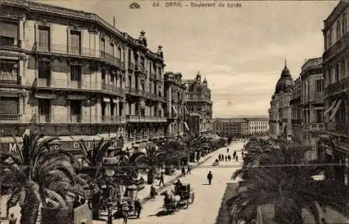 Ak Oran Algerian, Boulevard du Lycee