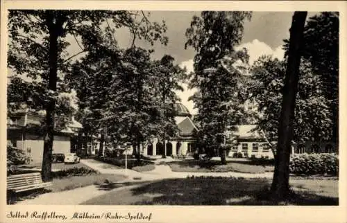 Ak Speldorf Mülheim an der Ruhr, Solbad Raffelberg, Badehaus