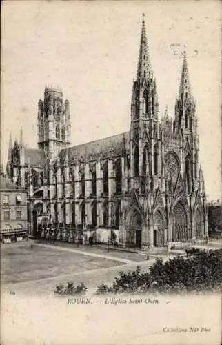 Ak Rouen Seine Maritime, Kirche Saint-Ouen