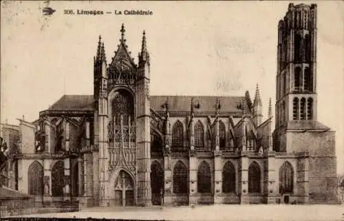 Ak Limoges Haute Vienne, Cathedrale