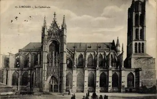 Ak Limoges Haute Vienne, Cathedrale