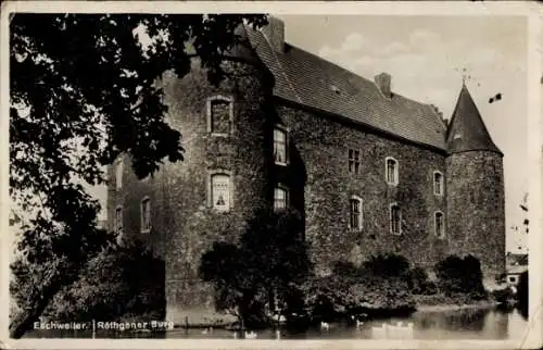 Ak Röthgen Eschweiler Nordrhein Westfalen, Röthgener Burg