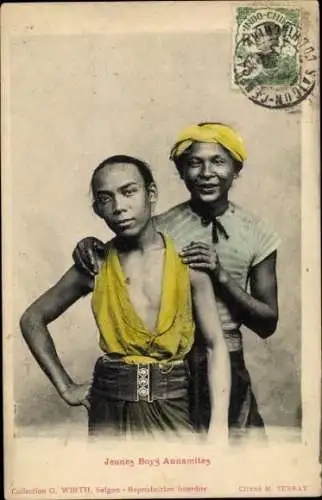 Ak Indochina, Young Annamite Boys