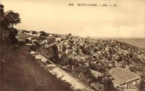 Ak Alaih Aley Libanon, Mount Lebanon, Gesamtansicht