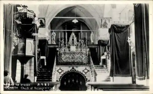 Ak Nazareth Nazareth Israel, Kircheninneres