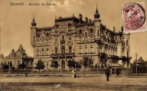 Ak București Bukarest Rumänien, Ministeru de Externe