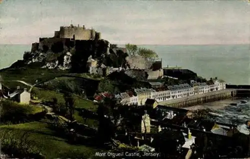 Ak Gorey Jersey Kanalinseln, Mont Orgueil Castle
