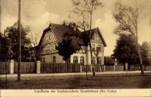 Ak Hambühren in Niedersachsen, Landheim der Sophienschule