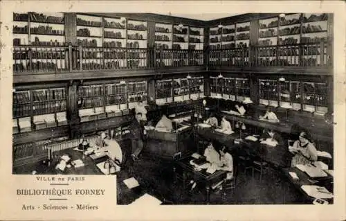 Ak Paris XI, Forney Library