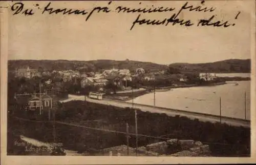 Ak Långedrag Göteborg Schweden, Gesamtansicht