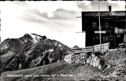 Ak Penkenhaus Tirol, Grünberg, Zillertal