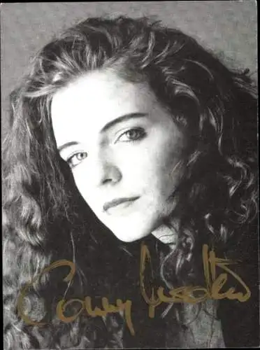 Ak Schauspielerin Conny Wolter, Portrait, Autogramm