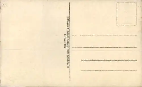 Ak Opernsängerin Aline Sander, Portrait, Blumenstrauß