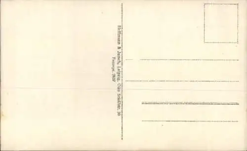 Ak Opernsängerin Aline Sander in Der Stier von Olivera, Fächer