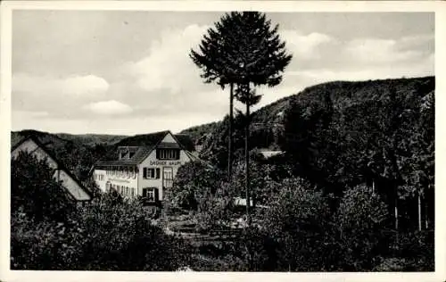 Ak Oedsbach Ödsbach Oberkirch im Renchtal Schwarzwald, Pension Zum grünen Baum