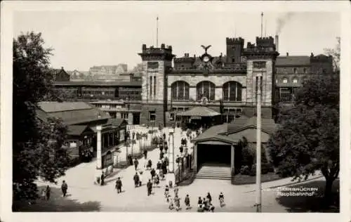 Ak Saarbrücken im Saarland, Hauptbahnhof