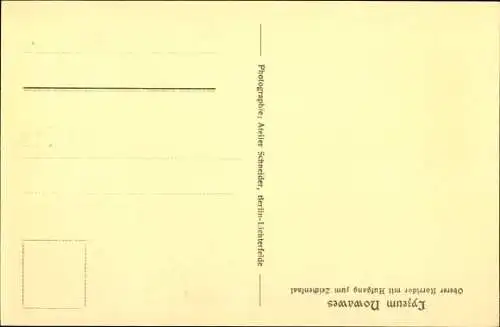 Ak Nowawes Babelsberg Potsdam in Brandenburg, Lyzeum, oberer Korridor, Innenansicht