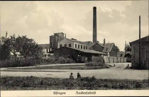 Ak Üfingen Salzgitter, Zuckerfabrik
