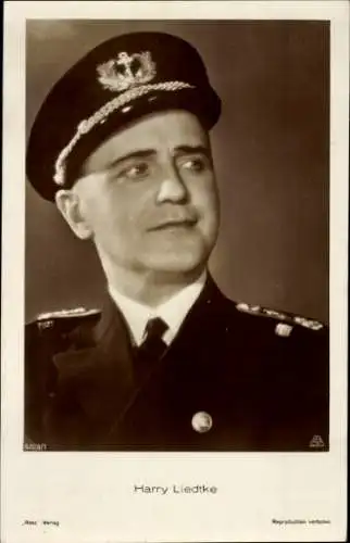Ak Schauspieler Harry Liedtke, Portrait in Uniform, Ross Verlag 5228 1