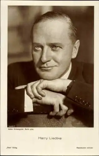 Ak Schauspieler Harry Liedtke, Portrait