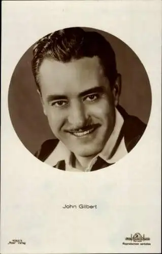 Ak Schauspieler John Gilbert, Portrait, Ross Verlag 4262/2