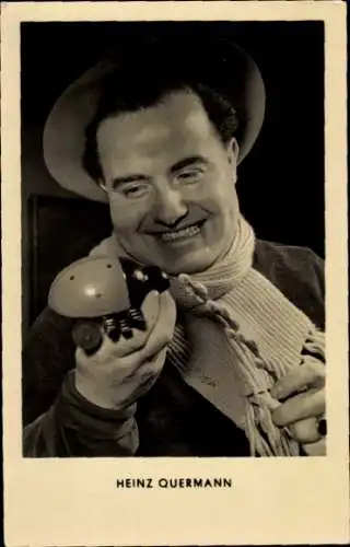 Ak Fernsehunterhalter Heinz Quermann, Portrait