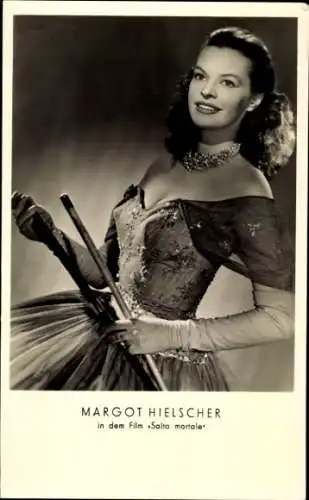 Ak Schauspielerin Margot Hielscher, Film Salto mortale