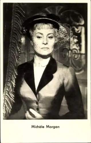 Ak Schauspielerin Michele Morgan, Das große Manöver, Portrait