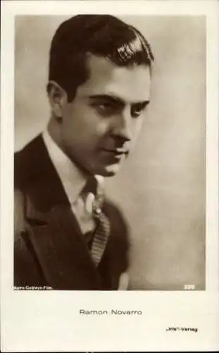 Ak Schauspieler Ramon Novarro, Portrait