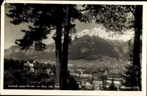 Ak Innsbruck in Tirol, Teilansicht, Berg Isel